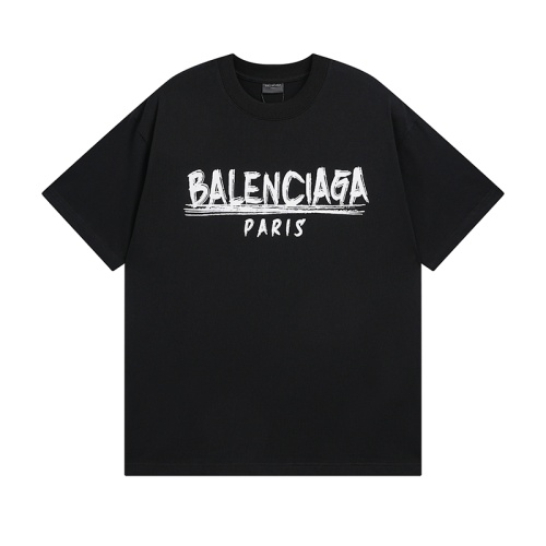 Replica Balenciaga T-Shirts Short Sleeved For Unisex #1099420, $36.00 USD, [ITEM#1099420], Replica Balenciaga T-Shirts outlet from China