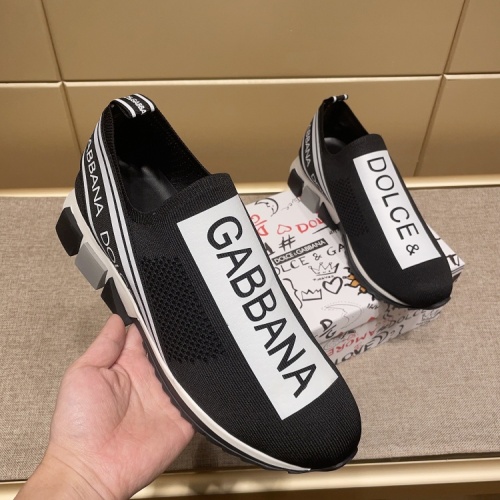 Replica Dolce & Gabbana D&G Casual Shoes For Men #1099544 $60.00 USD for Wholesale