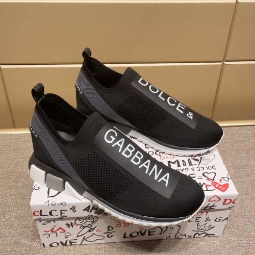Replica Dolce & Gabbana D&G Casual Shoes For Men #1099545 $60.00 USD for Wholesale