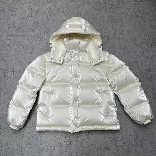 Replica Moncler Down Feather Coat Long Sleeved For Women #1099765, $160.00 USD, [ITEM#1099765], Replica Moncler Down Feather Coat outlet from China