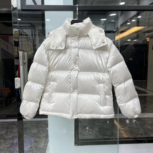 Replica Moncler Down Feather Coat Long Sleeved For Women #1099765 $160.00 USD for Wholesale