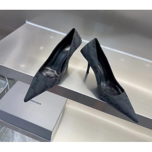 Replica Balenciaga High-Heeled Shoes For Women #1100687 $102.00 USD for Wholesale