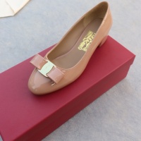 $96.00 USD Salvatore Ferragamo Flat Shoes For Women #1099063