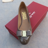 $96.00 USD Salvatore Ferragamo Flat Shoes For Women #1099065