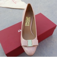 $96.00 USD Salvatore Ferragamo High-Heeled Shoes For Women #1099081