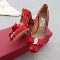 $96.00 USD Salvatore Ferragamo High-Heeled Shoes For Women #1099086