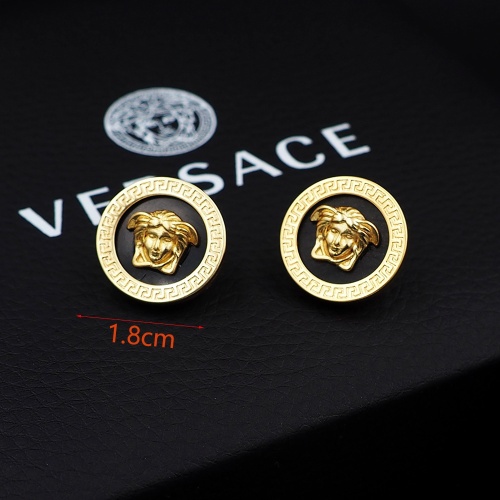 Replica Versace Earrings For Women #1101066, $25.00 USD, [ITEM#1101066], Replica Versace Earrings outlet from China