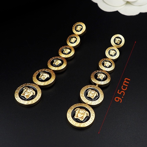 Replica Versace Earrings For Women #1101081, $32.00 USD, [ITEM#1101081], Replica Versace Earrings outlet from China