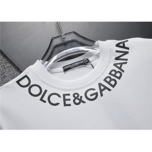 Replica Dolce & Gabbana D&G Tracksuits Short Sleeved For Men #1101238 $48.00 USD for Wholesale