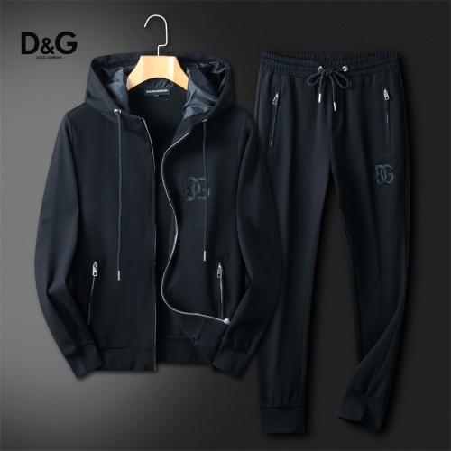 Replica Dolce &amp; Gabbana D&amp;G Tracksuits Long Sleeved For Men #1103253, $85.00 USD, [ITEM#1103253], Replica Dolce &amp; Gabbana D&amp;G Tracksuits outlet from China