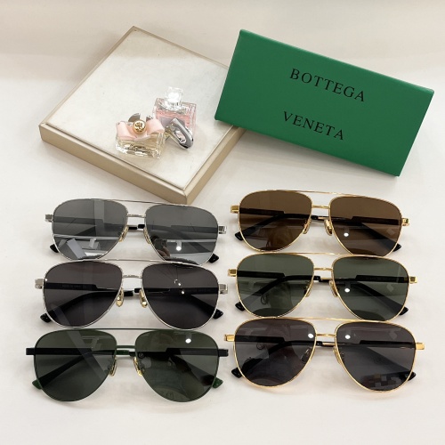 Replica Bottega Veneta AAA Quality Sunglasses #1103537 $60.00 USD for Wholesale
