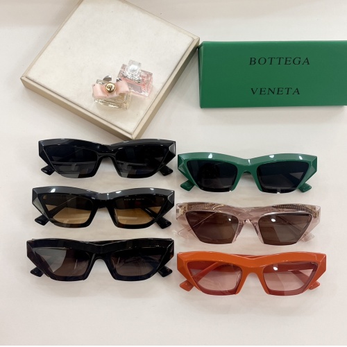 Replica Bottega Veneta AAA Quality Sunglasses #1103550 $60.00 USD for Wholesale
