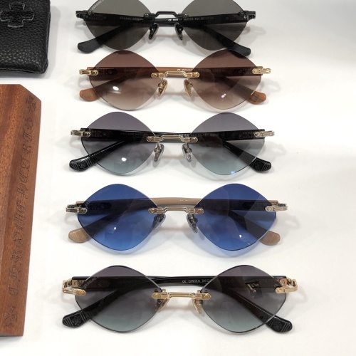 Replica Chrome Hearts AAA Quality Sunglasses #1104683 $68.00 USD for Wholesale