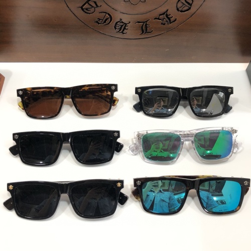 Replica Chrome Hearts AAA Quality Sunglasses #1104691 $60.00 USD for Wholesale