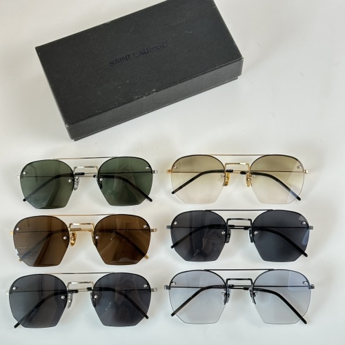 Replica Yves Saint Laurent YSL AAA Quality Sunglasses #1105073 $60.00 USD for Wholesale