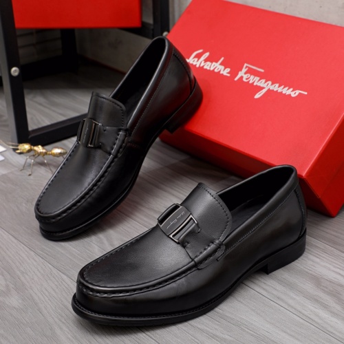 Replica Salvatore Ferragamo Leather Shoes For Men #1107326, $85.00 USD, [ITEM#1107326], Replica Salvatore Ferragamo Leather Shoes outlet from China