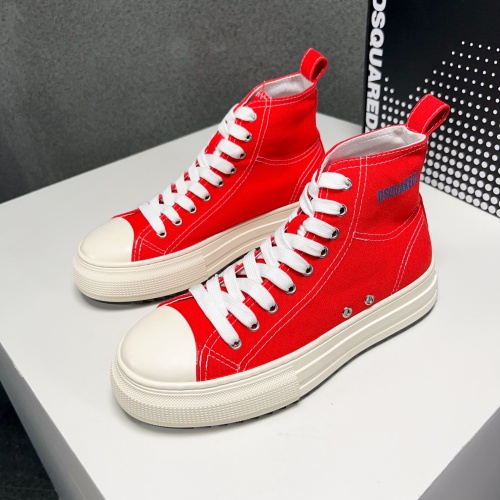 Replica Dsquared High Tops Shoes For Men #1107506, $100.00 USD, [ITEM#1107506], Replica Dsquared High Tops Shoes outlet from China