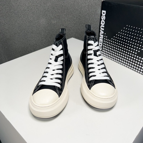Replica Dsquared High Tops Shoes For Men #1107507 $100.00 USD for Wholesale