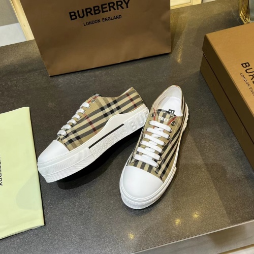 Replica Burberry Casual Shoes For Women #1107590 $88.00 USD for Wholesale