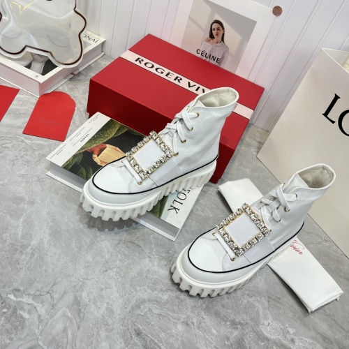 Replica Roger Vivier High Tops Shoes For Women #1108682, $118.00 USD, [ITEM#1108682], Replica Roger Vivier High Tops Shoes outlet from China
