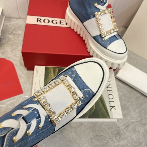 Replica Roger Vivier High Tops Shoes For Women #1108683 $118.00 USD for Wholesale