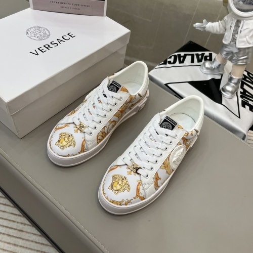 Replica Versace Casual Shoes For Men #1110185 $72.00 USD for Wholesale