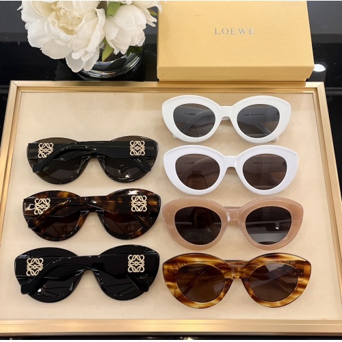 Replica LOEWE AAA Quality Sunglasses #1110990 $60.00 USD for Wholesale