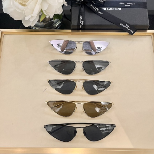 Replica Yves Saint Laurent YSL AAA Quality Sunglasses #1111330 $60.00 USD for Wholesale