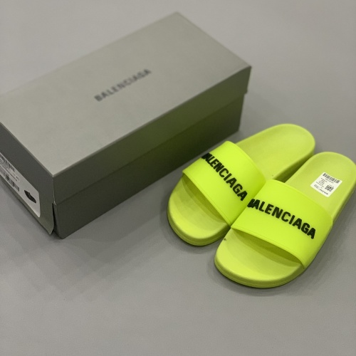 Replica Balenciaga Slippers For Men #1112691 $52.00 USD for Wholesale