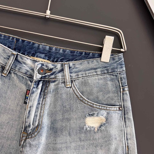 Replica Burberry Jeans For Men #1113211 $80.00 USD for Wholesale