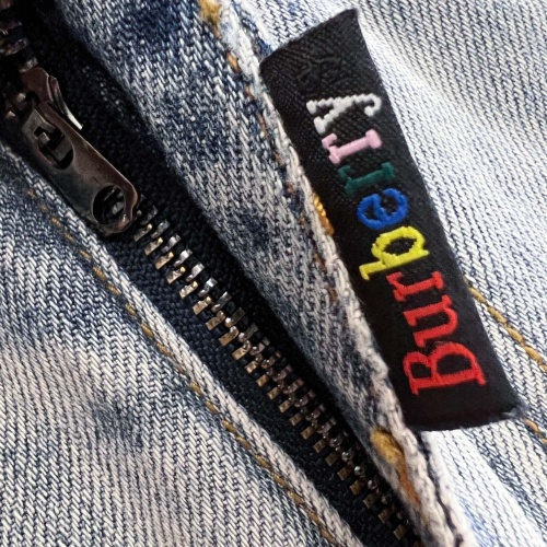 Replica Burberry Jeans For Men #1113211 $80.00 USD for Wholesale
