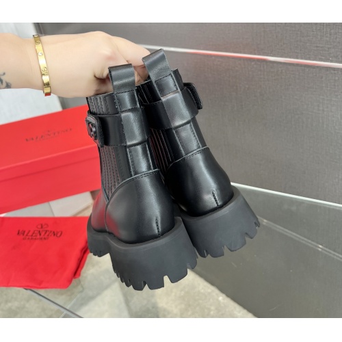 Replica Valentino Boots For Women #1114112 $102.00 USD for Wholesale