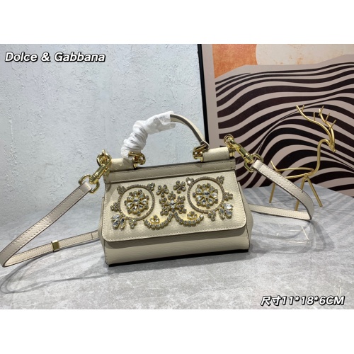 Replica Dolce &amp; Gabbana D&amp;G AAA Quality Messenger Bags For Women #1114645, $125.00 USD, [ITEM#1114645], Replica Dolce &amp; Gabbana D&amp;G AAA Quality Messenger Bags outlet from China
