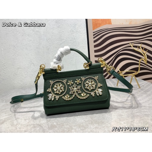 Replica Dolce &amp; Gabbana D&amp;G AAA Quality Messenger Bags For Women #1114646, $125.00 USD, [ITEM#1114646], Replica Dolce &amp; Gabbana D&amp;G AAA Quality Messenger Bags outlet from China
