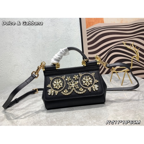Replica Dolce &amp; Gabbana D&amp;G AAA Quality Messenger Bags For Women #1114647, $125.00 USD, [ITEM#1114647], Replica Dolce &amp; Gabbana D&amp;G AAA Quality Messenger Bags outlet from China