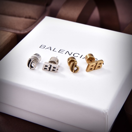 Replica Balenciaga Earrings For Women #1115061 $25.00 USD for Wholesale