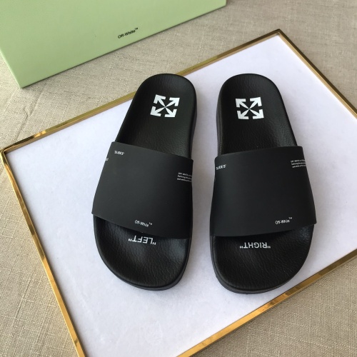 Replica Off-White Slippers For Men #1117105, $42.00 USD, [ITEM#1117105], Replica Off-White Slippers outlet from China