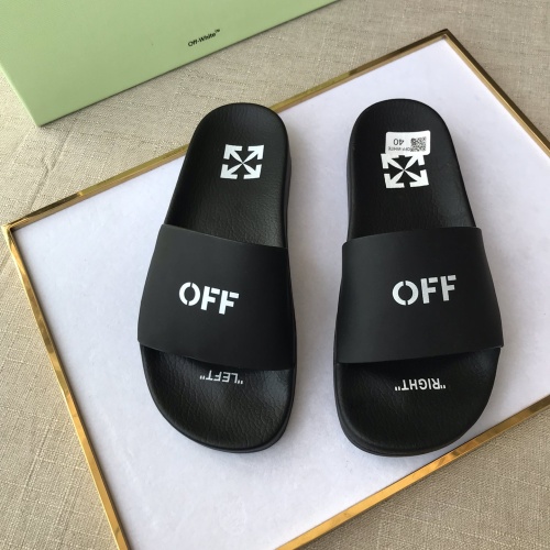 Replica Off-White Slippers For Men #1117121, $42.00 USD, [ITEM#1117121], Replica Off-White Slippers outlet from China