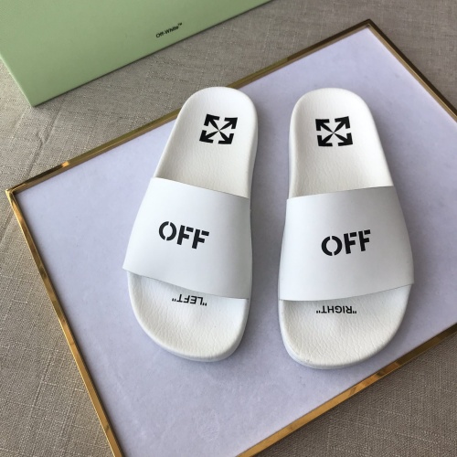 Replica Off-White Slippers For Women #1117124, $42.00 USD, [ITEM#1117124], Replica Off-White Slippers outlet from China