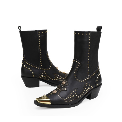 Replica Versace Boots For Women #1117349 $125.00 USD for Wholesale