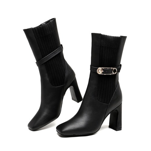 Replica Versace Boots For Women #1117353, $118.00 USD, [ITEM#1117353], Replica Versace Boots outlet from China