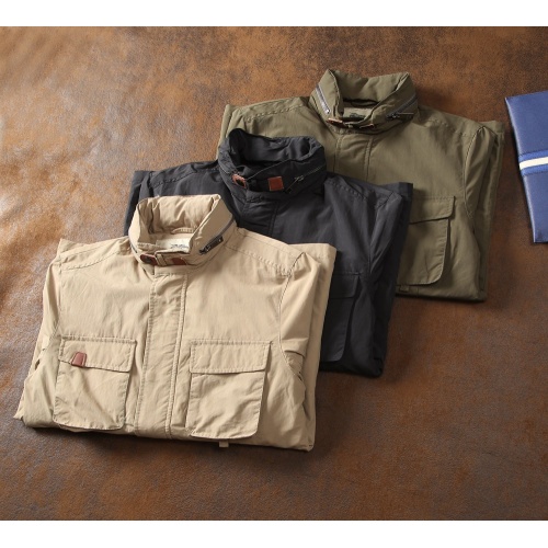 Replica Burberry Jackets Long Sleeved For Men #1117631 $118.00 USD for Wholesale