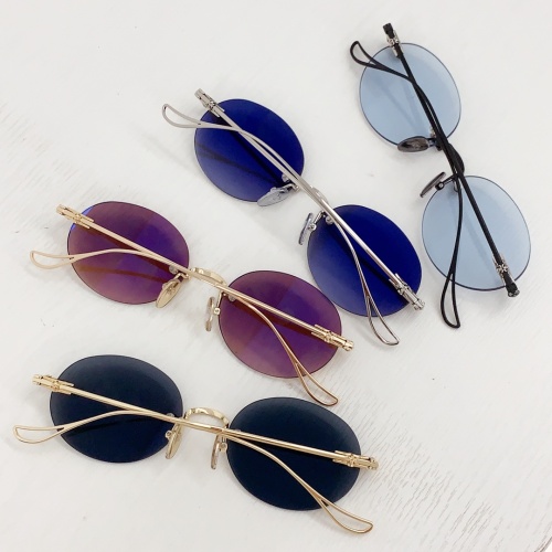 Replica Chrome Hearts AAA Quality Sunglasses #1118056 $56.00 USD for Wholesale