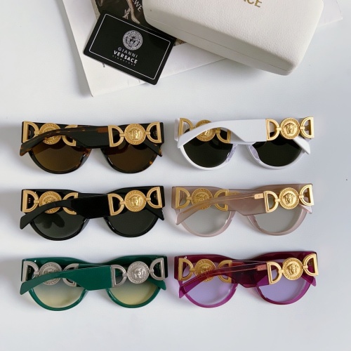 Replica Versace AAA Quality Sunglasses #1118545 $60.00 USD for Wholesale