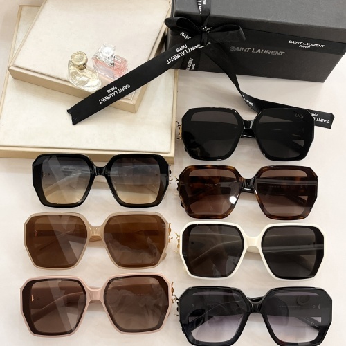 Replica Yves Saint Laurent YSL AAA Quality Sunglasses #1118615 $64.00 USD for Wholesale