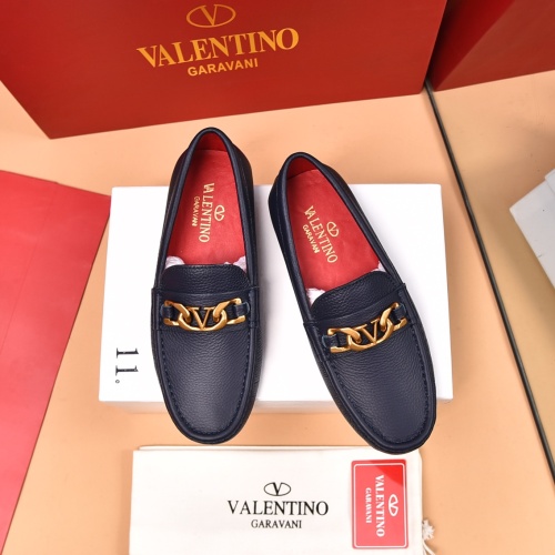 Replica Valentino Leather Shoes For Men #1119656, $80.00 USD, [ITEM#1119656], Replica Valentino Leather Shoes outlet from China