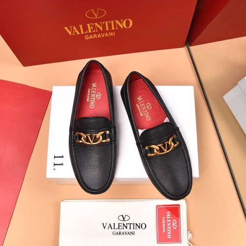 Replica Valentino Leather Shoes For Men #1119657, $80.00 USD, [ITEM#1119657], Replica Valentino Leather Shoes outlet from China