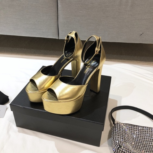 Replica Yves Saint Laurent YSL Sandal For Women #1120328, $130.00 USD, [ITEM#1120328], Replica Yves Saint Laurent YSL Sandal outlet from China