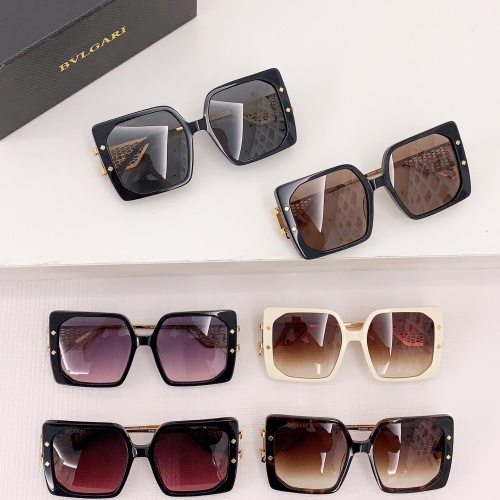 Replica Bvlgari AAA Quality Sunglasses #1120752 $45.00 USD for Wholesale