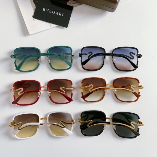 Replica Bvlgari AAA Quality Sunglasses #1120755 $60.00 USD for Wholesale